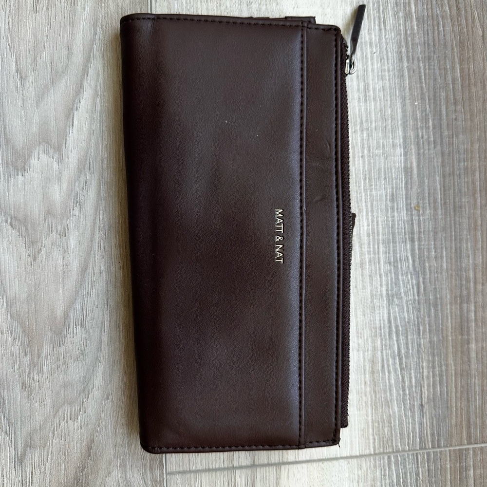 Matt & Nat Dark Brown Men's Wallet